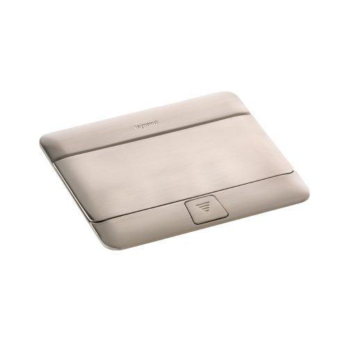 Pop-Upbox 4 Modul Brushed Steel