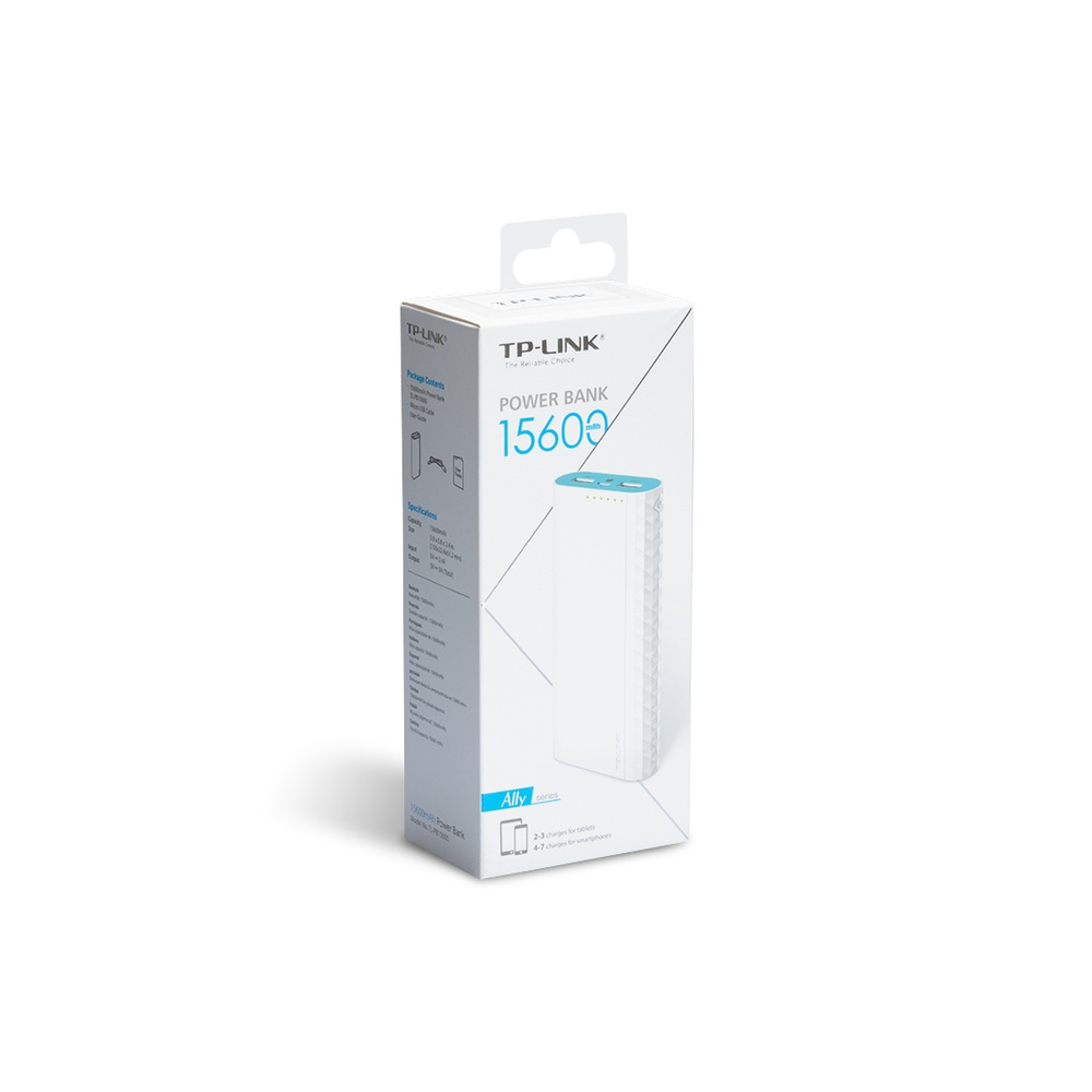 Power Bank 15600 mAh, TP-LINK, TL-PB15600