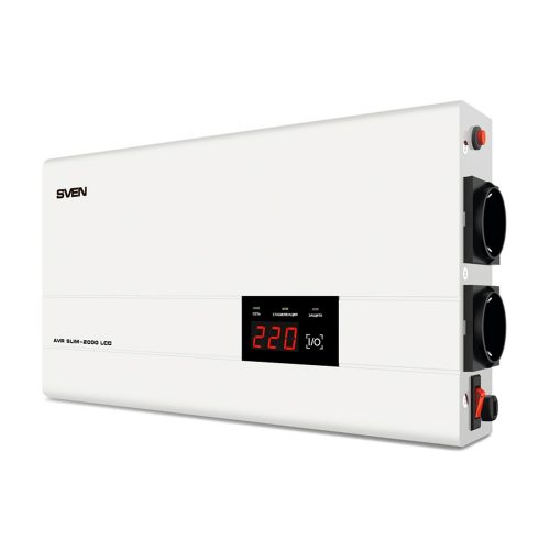 Stabilizator de tensiune SVEN AVR SLIM-LCD 2000