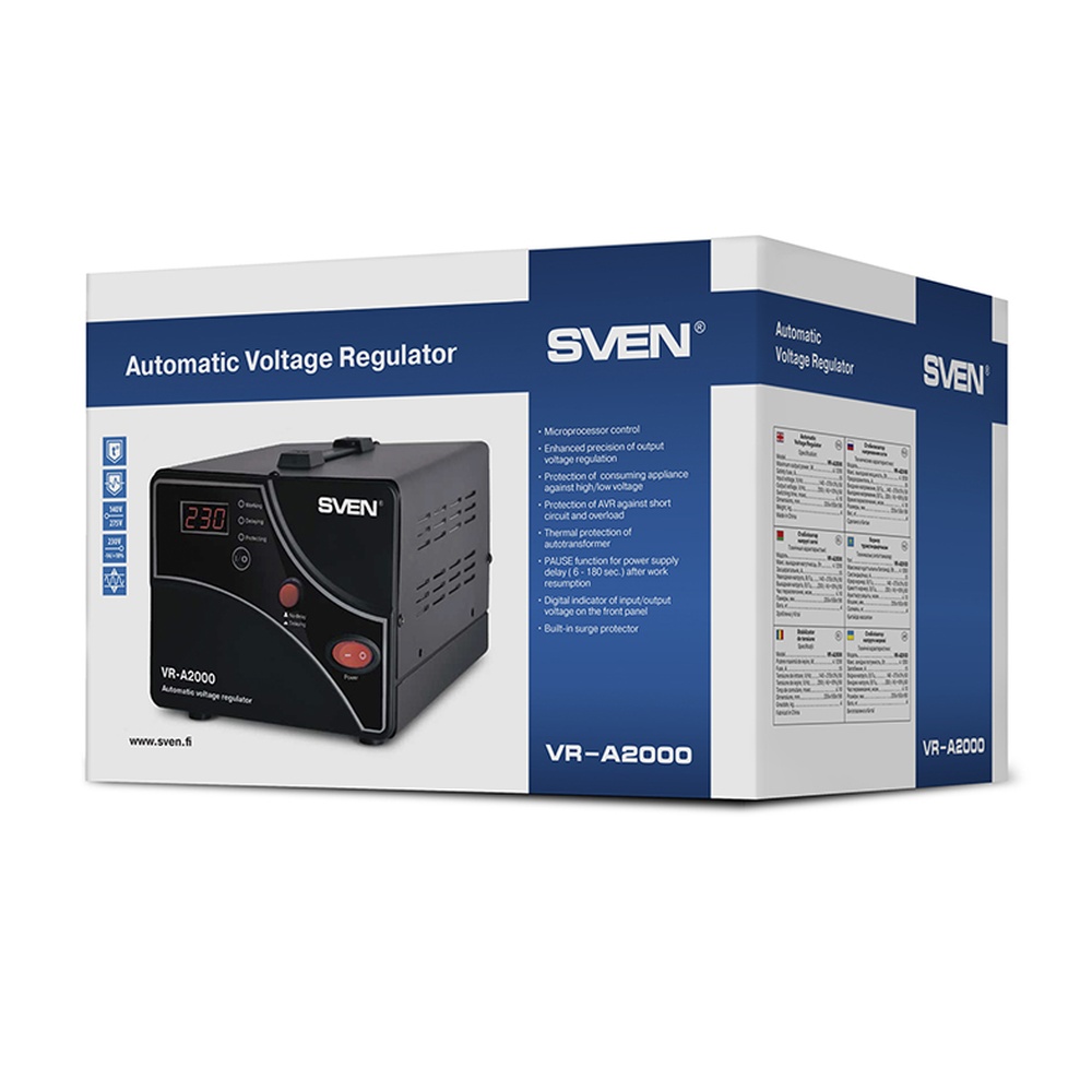 Stabilizator de tensiune SVEN VR-A2000